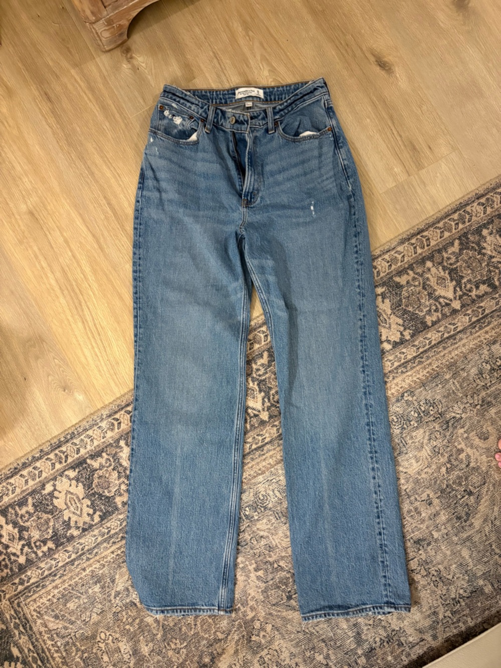 Abercrombie & Fitch The 90s Relaxed Jean High Rise Curve Love 28/6